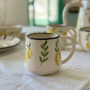 Tazas cookie limón de cerámica - Ninine Amelia