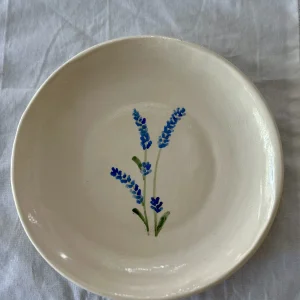 Platos playos Lavanda de cerámica - Ninine Amelia